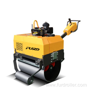 Hand vibrator roller soil double drum compactor FYL-750